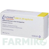 КЛЕКСАН (CLEXANE) 4000 МО 40 мг/0,4 мл розчин 10 шт - Еноксапарин ORIFARM