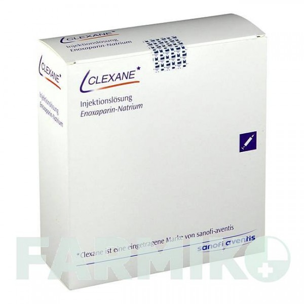 КЛЕКСАН (CLEXANE) 8000 МО 80 мг/0,8 мл розчин 20 шт - Еноксапарин MEDICOPHARM