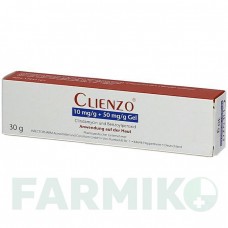 КЛИЕНЗО (CLIENZO) 10 мг/г + 50 мг/г гель 30 г - Клиндамицин, Бензоил пероксид INFECTOPHARM