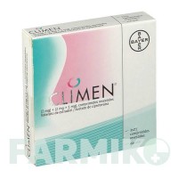 КЛИМЕН (CLIMEN) таблетки 3x21 шт - Ципротерон, Естроген KOHLPHARMA