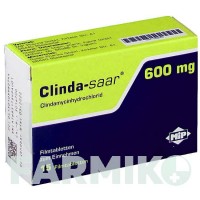 КЛИНДА САР (CLINDA SAAR) 600 мг таблетки 15 шт - Клиндамицин MIP PHARMA