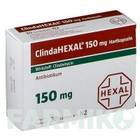 КЛІНДАГЕКСАЛ (CLINDAHEXAL) 150 капсули 30 шт - Кліндаміцин HEXAL