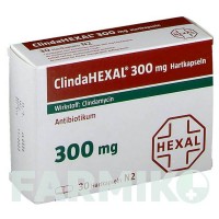 КЛИНДАГЕКСАЛ (CLINDAHEXAL) 300 капсулы 30 шт - Клиндамицин HEXAL
