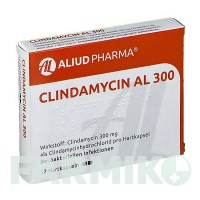 КЛІНДАМІЦИН (CLINDAMYCIN) 300 мг капсули 12 шт - Кліндаміцин ALIUD PHARMA