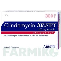 КЛІНДАМІЦИН (CLINDAMYCIN) 300 мг капсули 30 шт - Кліндаміцин ARISTO PHARMA