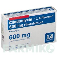 КЛИНДАМИЦИН (CLINDAMYCIN) 600 мг таблетки 16 шт - Клиндамицин 1 A PHARMA