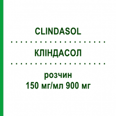 КЛИНДАСОЛ (CLINDASOL) 150 мг/мл 900 мг раствор 6 мл - Клиндамицин CNP PHARMA