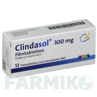 КЛІНДАСОЛ (CLINDASOL) 300 мг таблетки 12 шт - Кліндаміцин CNP PHARMA