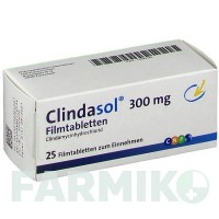 КЛІНДАСОЛ (CLINDASOL) 300 мг таблетки 25 шт - Кліндаміцин CNP PHARMA