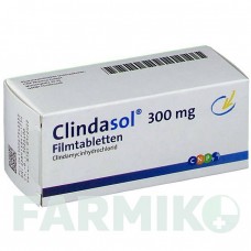 КЛИНДАСОЛ (CLINDASOL) 300 мг таблетки 36 шт - Клиндамицин CNP PHARMA
