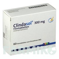 КЛІНДАСОЛ (CLINDASOL) 300 мг таблетки 60 шт - Кліндаміцин CNP PHARMA