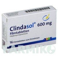 КЛІНДАСОЛ (CLINDASOL) 600 мг таблетки 16 шт - Кліндаміцин CNP PHARMA