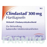 КЛИНДАСТАД (CLINDASTAD) 300 мг капсулы 12 шт - Клиндамицин STADAPHARM