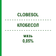 КЛОБЕСОЛ (CLOBESOL) 0,05% мазь 30 г - Клобетазол GLAXOSMITHKLINE