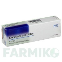 КЛОБЕТАЗОЛ (CLOBETASOL) мазь 15 г - Клобетазол ACIS
