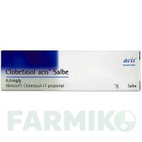 КЛОБЕТАЗОЛ (CLOBETASOL) мазь 30 г - Клобетазол ACIS