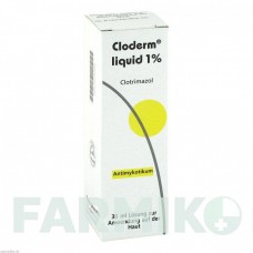 КЛОДЕРМ (CLODERM) 1% раствор 30 мл - Клотримазол DERMAPHARM