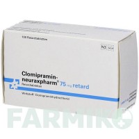 КЛОМІПРАМІН (CLOMIPRAMIN) 75 таблетки 50 шт - Кломіпрамін NEURAXPHARM