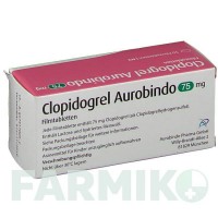 КЛОПІДОГРЕЛЬ (CLOPIDOGREL) 75 мг таблетки 50 шт - Клопідогрел PUREN PHARMA