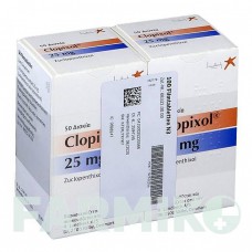 КЛОПІКСОЛ (CLOPIXOL) 25 мг таблетки 100 шт - Зуклопентиксол EMRA-MED