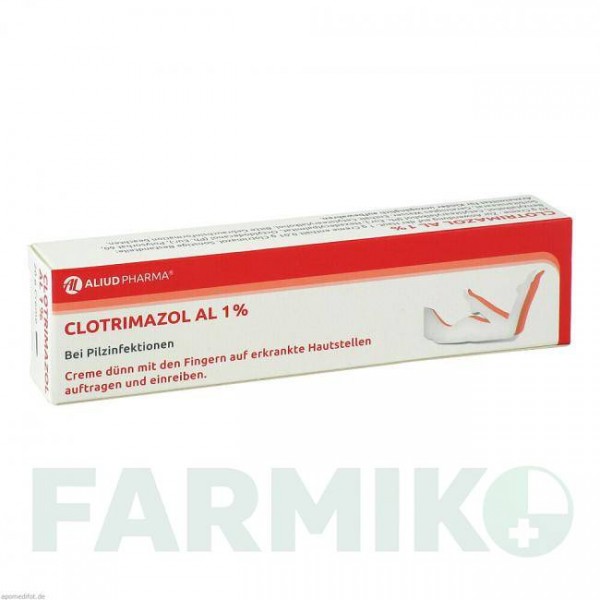 КЛОТРИМАЗОЛ (CLOTRIMAZOL) 1% крем 20 г - Клотримазол ALIUD PHARMA