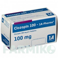 КЛОЗАПИН (CLOZAPIN) 100 таблетки 50 шт - Клозапин 1 A PHARMA