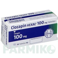КЛОЗАПІН (CLOZAPIN) 100 мг таблетки 50 шт - Клозапін HEXAL