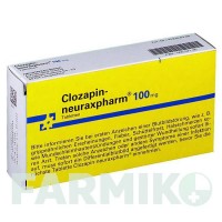КЛОЗАПІН (CLOZAPIN) 100 мг таблетки 20 шт - Клозапін NEURAXPHARM