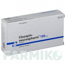 КЛОЗАПІН (CLOZAPIN) 100 мг таблетки 100 шт - Клозапін NEURAXPHARM