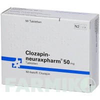 КЛОЗАПИН (CLOZAPIN) 50 мг таблетки 50 шт - Клозапин NEURAXPHARM