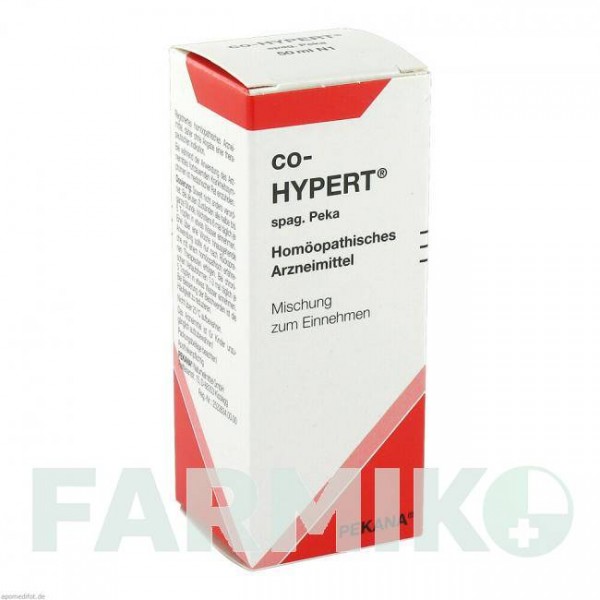 КО ГИПЕРТ (CO HYPERT) капли 50 мл - Гомеопатия PEKANA NATURHEILMITTEL