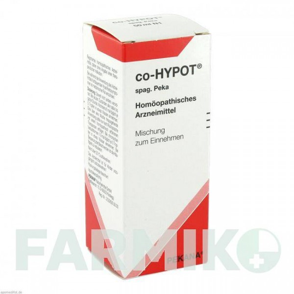 КО ГИПОТ (CO HYPOT) капли 50 мл - Гомеопатия PEKANA NATURHEILMITTEL