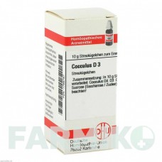 КОККУЛЮС (COCCULUS) D 3 глобули 10 г - Гомеопатия DHU
