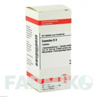 КОККУЛЮС (COCCULUS) D 3 таблетки 80 шт - Гомеопатія DHU