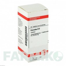 КОККУЛЮС (COCCULUS) D 6 таблетки 80 шт - Гомеопатия DHU