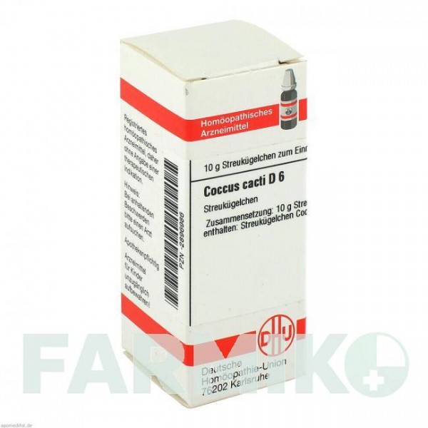 КОККУС (COCCUS) D 6 глобули 10 г - Гомеопатия DHU
