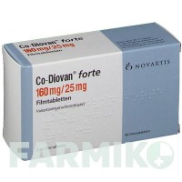 КОДІОВАН (CODIOVAN) 160 мг/25 мг таблетки 98 шт - Валсартан, Гідрохлоротіазид ORIFARM