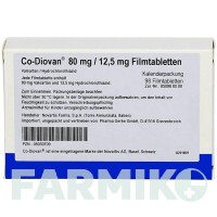 КОДИОВАН (CODIOVAN) 80 мг/12,5 мг таблетки 98 шт - Валсартан, Гидрохлоротиазид PHARMA GERKE