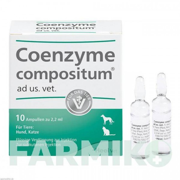 КОЭНЗИМ КОМПОЗИТУМ (COENZYME COMPOSITUM) ампулы 10 шт - Гомеопатия BIOLOGISCHE HEILMITTEL HEEL