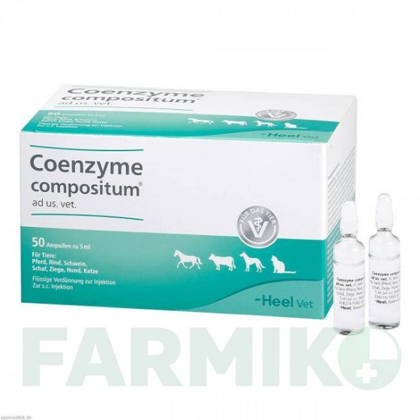 КОЭНЗИМ КОМПОЗИТУМ (COENZYME COMPOSITUM) ампулы 50x5 мл - Гомеопатия BIOLOGISCHE HEILMITTEL HEEL