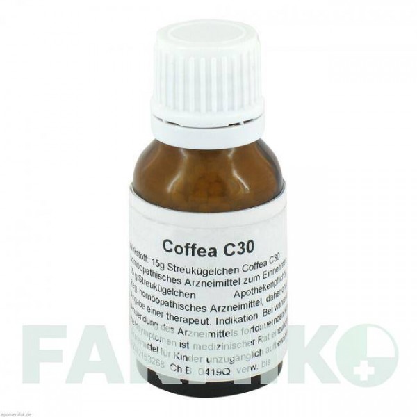 КОФЕЯ (COFFEA) C 30 глобули 15 г - Гомеопатия ALHOPHARM