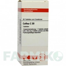 КОФЕЯ (COFFEA) C 30 таблетки 80 шт - Гомеопатия DHU