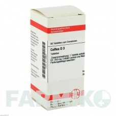 КОФЕЯ (COFFEA) D 3 таблетки 80 шт - Гомеопатия DHU