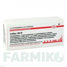 КОФЕЯ (COFFEA) LM VI глобули 5 г - Гомеопатия DHU