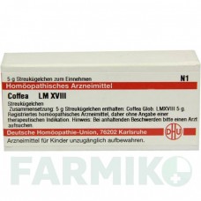 КОФЕЯ (COFFEA) LM XVIII глобули 5 г - Гомеопатия DHU