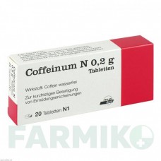КОФЕИНУМ (COFFEINUM) 0,2 г таблетки 20 шт - Кофеин VIATRIS