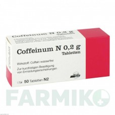 КОФЕИНУМ (COFFEINUM) 0,2 г таблетки 50 шт - Кофеин VIATRIS