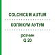 КОЛХІКУМ АУТУМ (COLCHICUM AUTUM) Q 20 розчин 15 мл - Гомеопатія GUDJONS