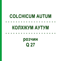 КОЛХИКУМ АУТУМ (COLCHICUM AUTUM) Q 27 раствор 15 мл - Гомеопатия GUDJONS