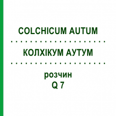 КОЛХІКУМ АУТУМ (COLCHICUM AUTUM) Q 7 розчин 15 мл - Гомеопатія GUDJONS